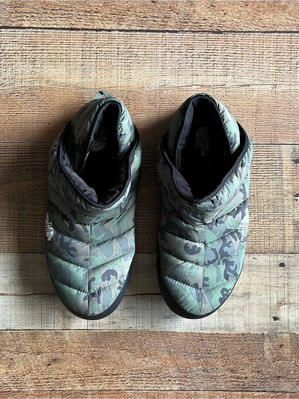 The North Face Camo Puffer Slip-On Shoes - Picture 2 of 8